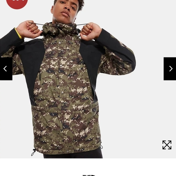 The North Face 1994 Retro Mountain Lite Futurelight Men's Jacket Camo XL - Picture 1 of 16